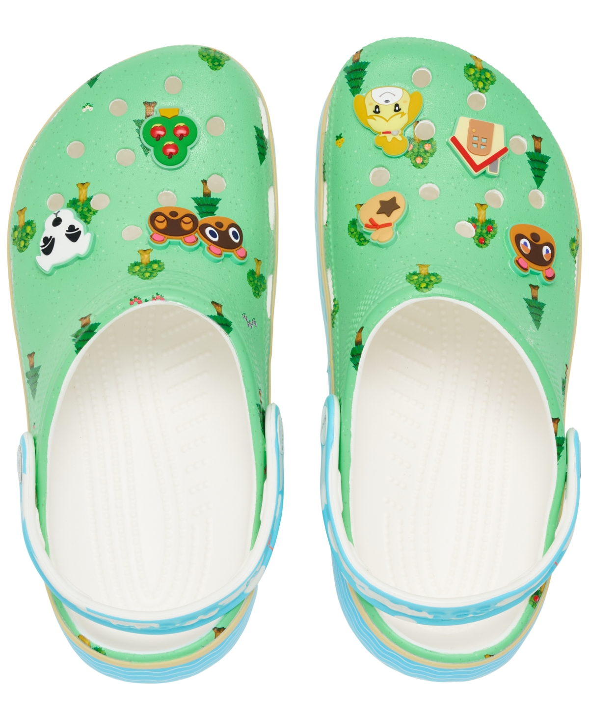 Crocs Little Kid's Animal Crossing Classic Clog Sandals From Finish Line In Multi