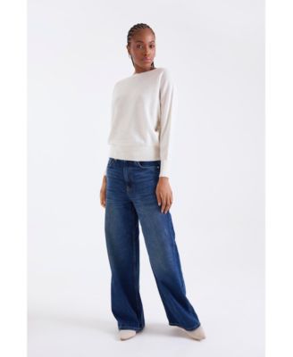 Women's Alaia Long Sleeve 100% Cashmere Sweater