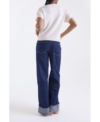 Women's Esme Short Sleeve 100% Cashmere Top