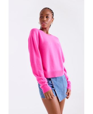 Women's Maila Long Sleeve 100% Cashmere Sweater