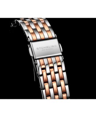 3944 Delphi Women s Automatic Skeleton Watch 38mm, Silver-tone, Crystal Bezel, Roman Numerals, Stainless Steel Bracelet