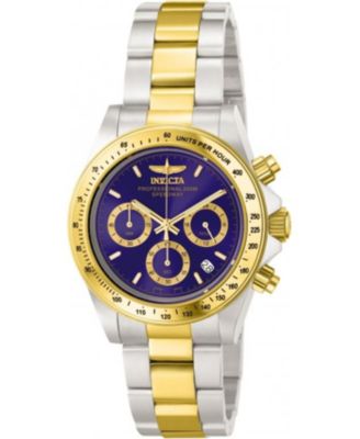 Men's 3644 Speedway  Quartz Chronograph Blue Dial Watch