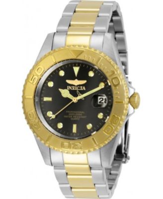 Men's 29941 Pro Diver  Quartz 3 Hand Black Dial Watch