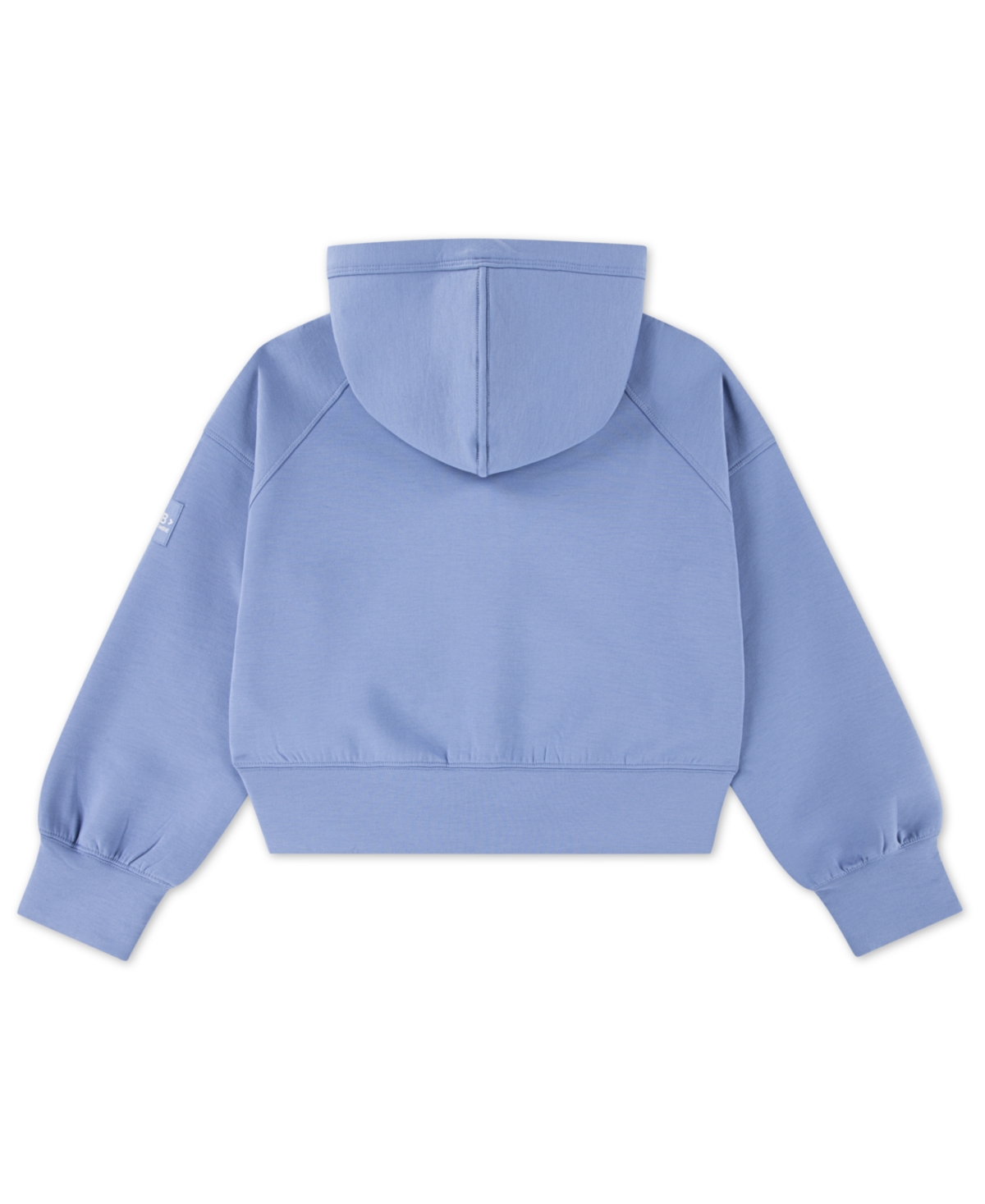 Abercrombie Girls Ypb Neoknit Full-zip Hoodie In Blue