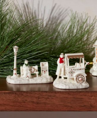 FROM THE VAULT! Mistletoe Park Chestnut Seller & Park Bench, Exclusively at Macy's