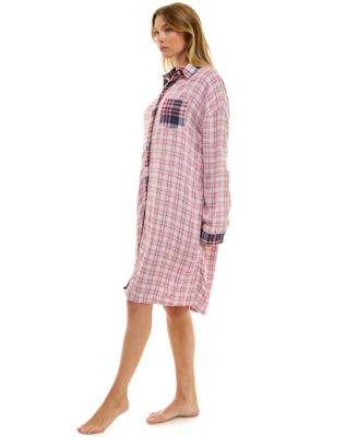 Women's Collared Sleepshirt
