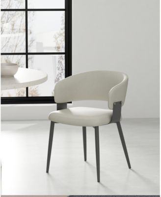 Luce Textured 22.9" Leatherette Upholstered Dining Chair