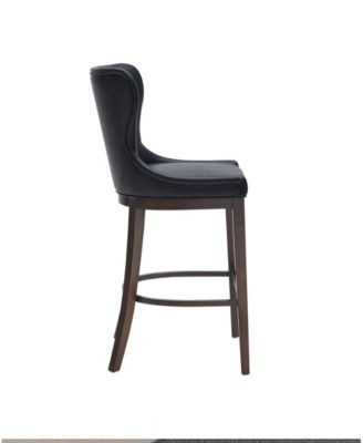 Blair 43.9" Leatherette Upholstered Barstool