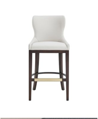 Blair 43.9" Leatherette Upholstered Barstool