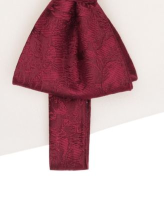 Kingston Tonal Floral Bow Tie and Pocket Square Set