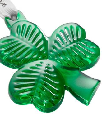 Mini Green Shamrock Ornament
