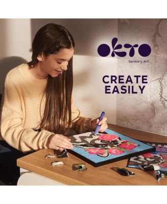 OKTO Air-Dry Clay by Numbers – Raccoon (11.4 x 11.4 in)