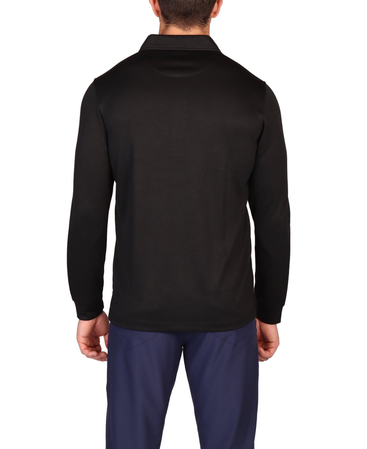 Tailorbyrd Men's Long Sleeve Polo Shirts