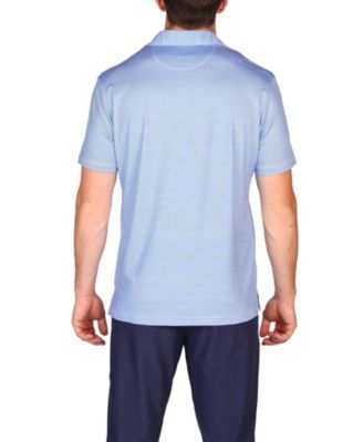 Men's Stripes Performance Polo