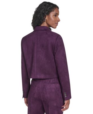 Women's Two Button Cropped Jacket