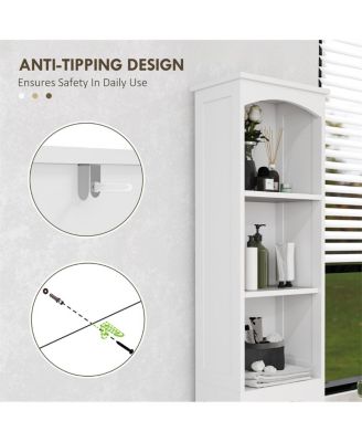 Bathroom Cabinet Space Saver for Towels and Essentials with Durable Build