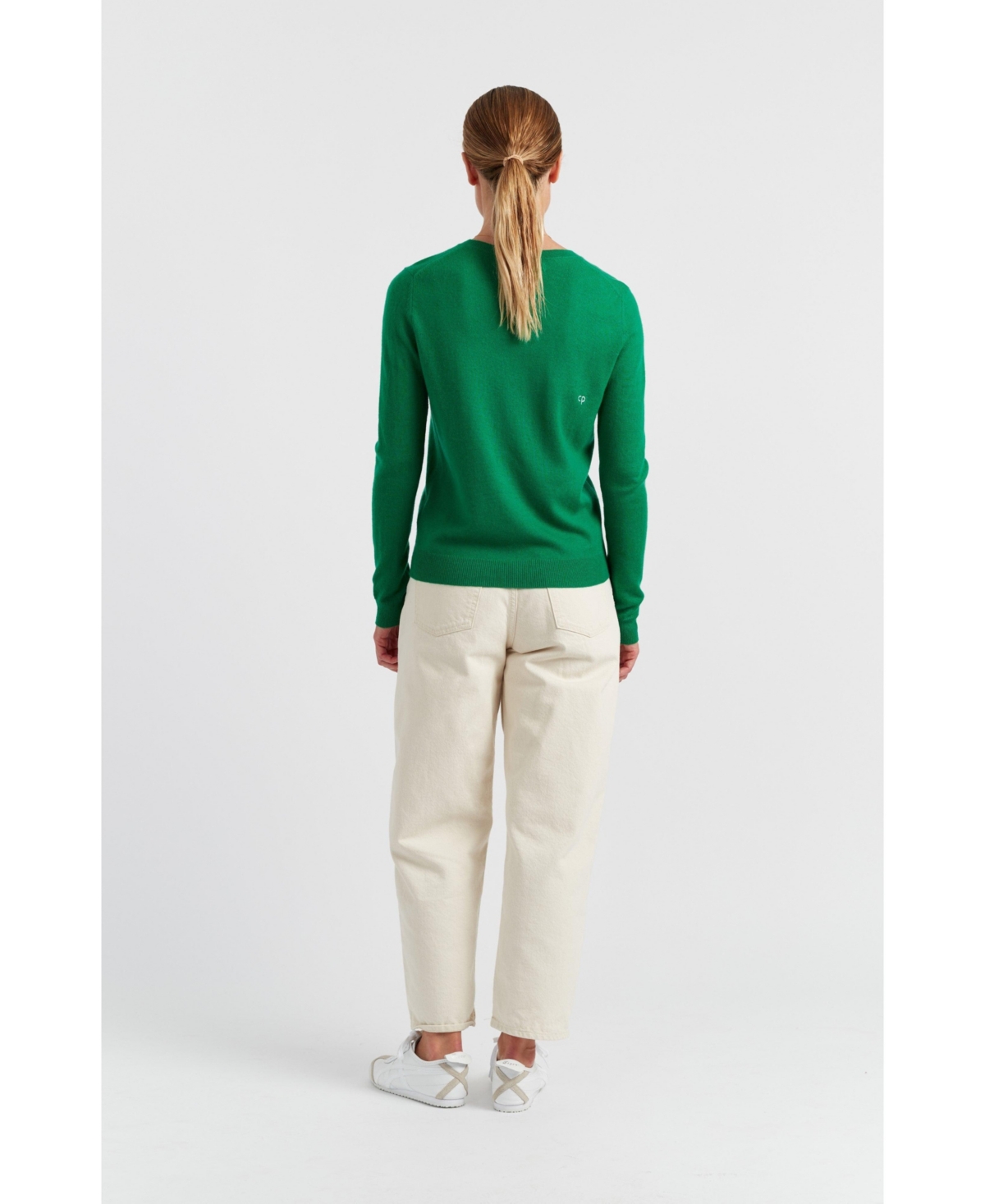 Chinti & Parker Women's Wool-Cashmere Merry Christmas Sweater