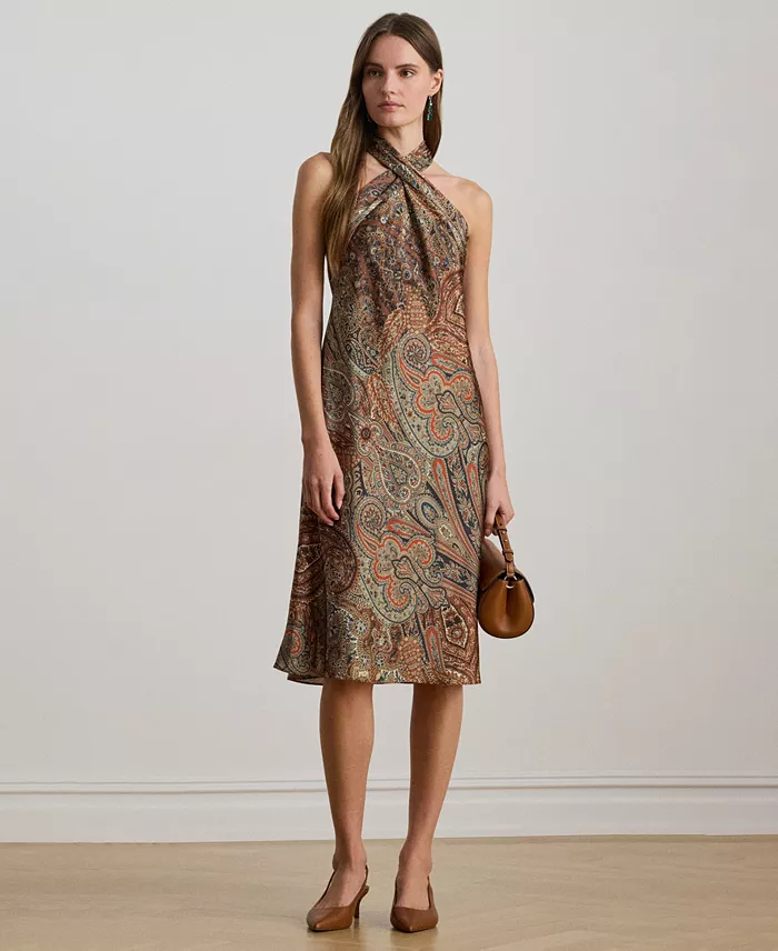 Women's Halter Cocktail Dress