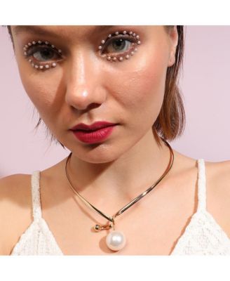 Pellet Lariat Necklace