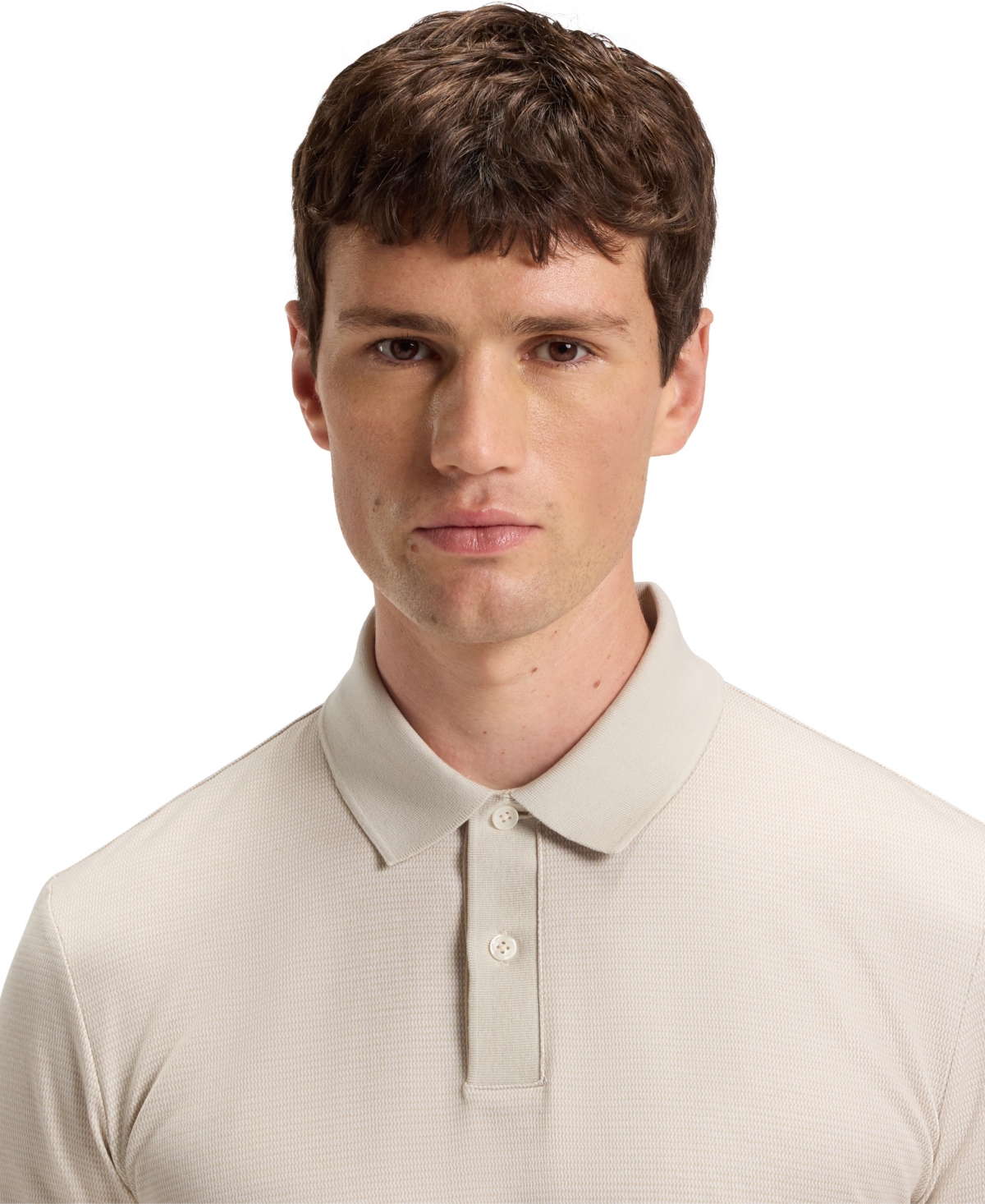 Boss by Hugo Men's Mercerized-Cotton Polo Shirt