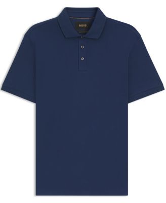 Men's Mercerized Cotton Regular-Fit Polo Shirt