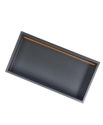  Shower Niche Stainless Steel Recessed Shelf with LED Strip