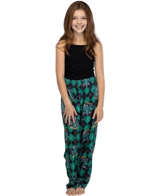 Big Girls Hogwarts Houses Crest Plaid Lounge Pants Pajamas