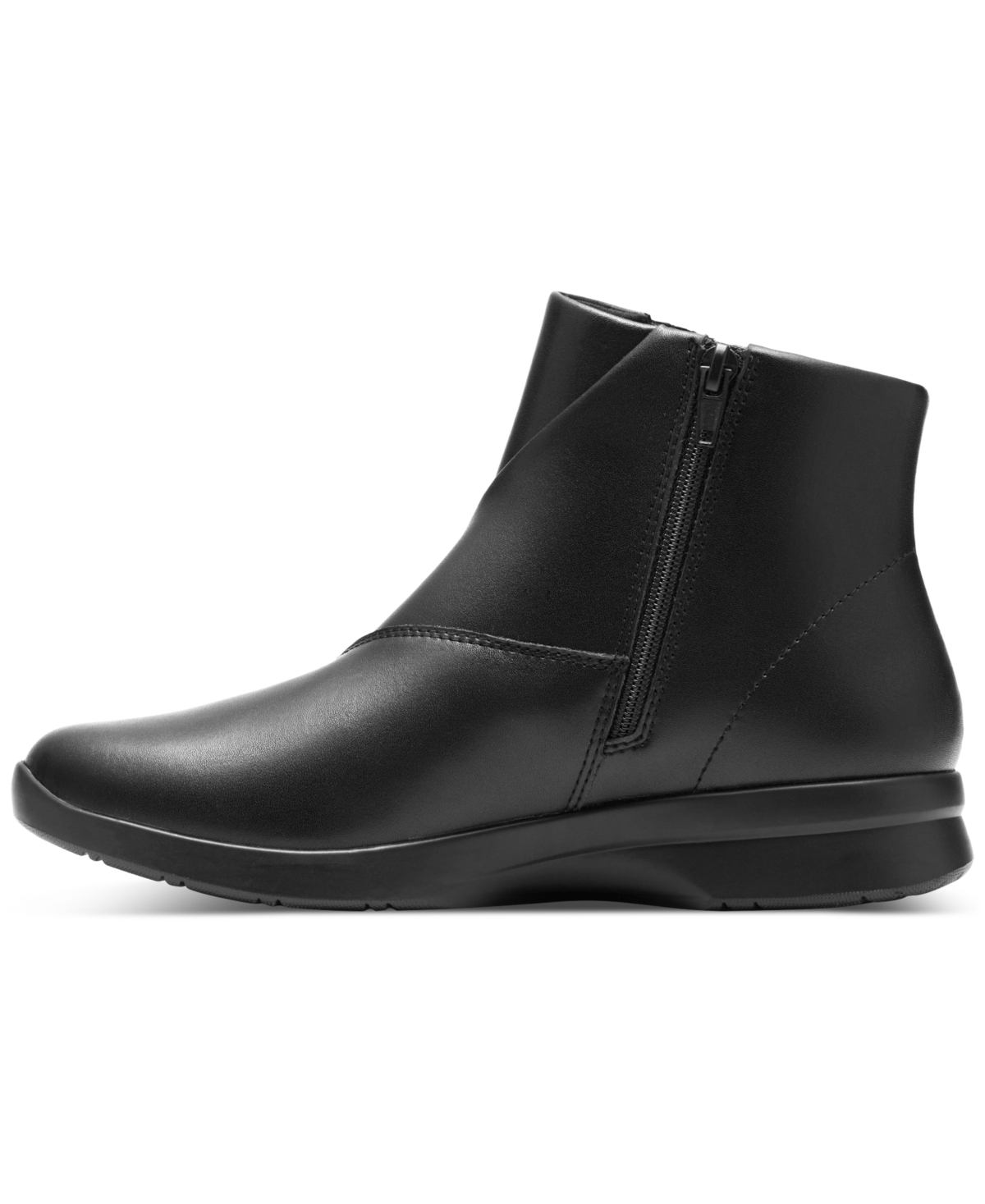 Clarks Collection Women's Ellowyn Deva Wedge Booties In Black