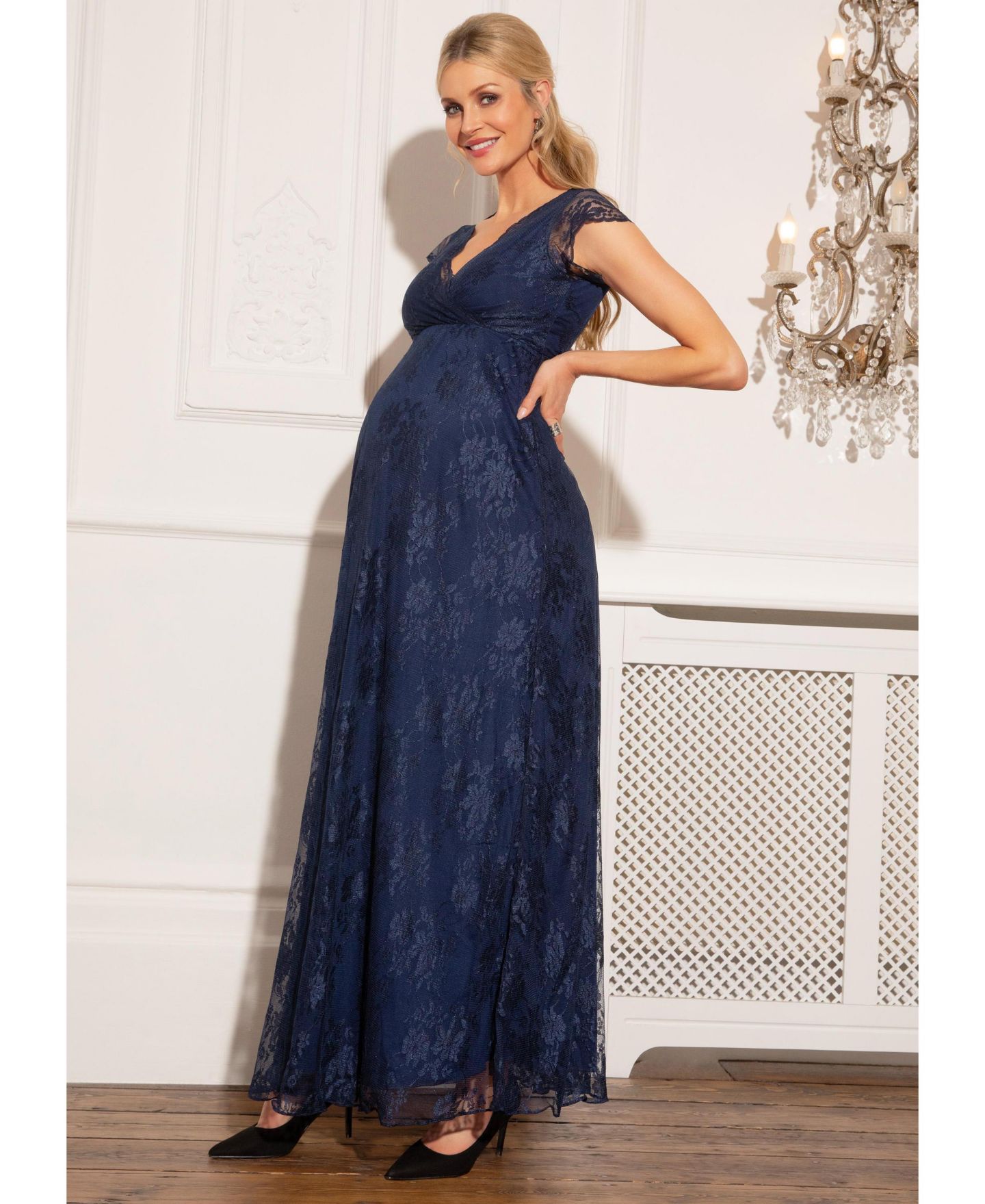 Женские платья Tiffany Rose Maternity Tiffany Rose Eden Gown Long, цвет: Arabian Nights — фото 4