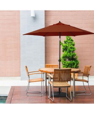 9-Foot Steel Market Patio Umbrella