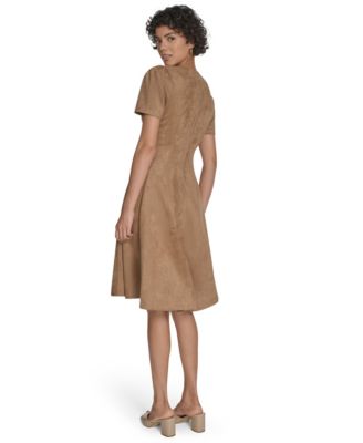 Women's Fit and Flare Short Dress