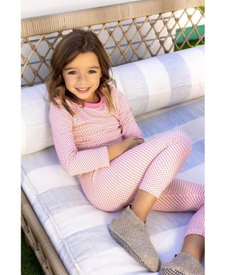 Little Girls Print Loungewear Set