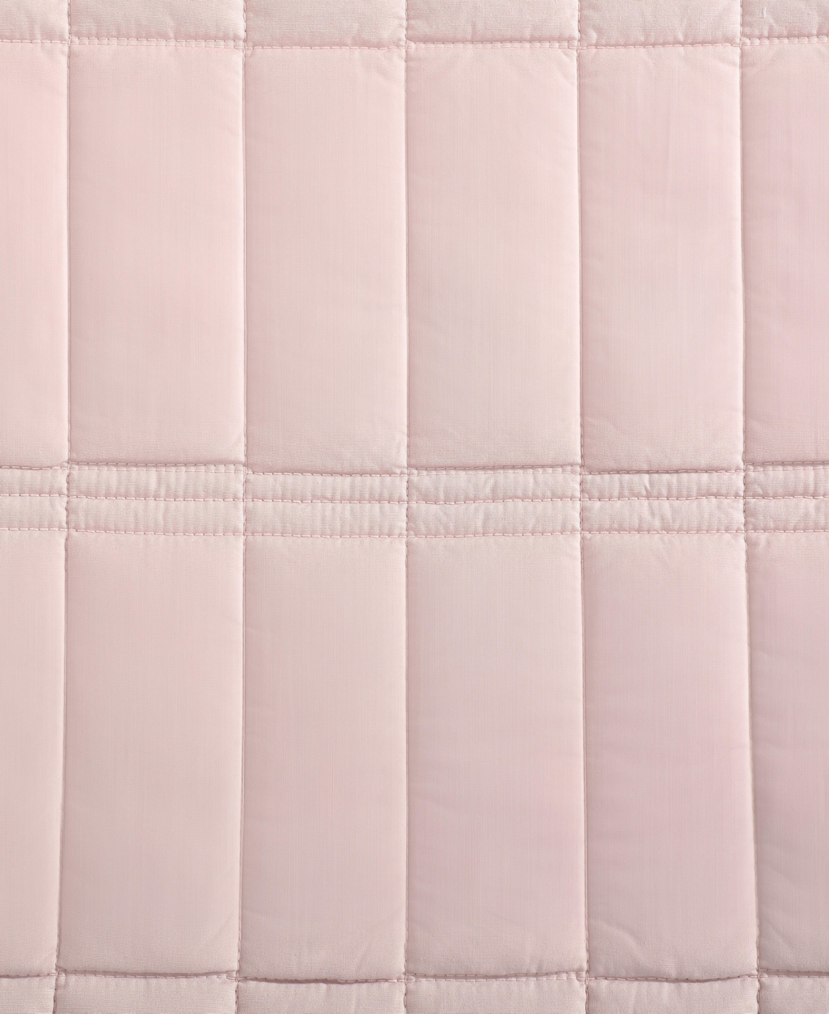 Calvin Klein Washed Percale Solid Cotton 2-pc. Quilt Set, Twin In Pink