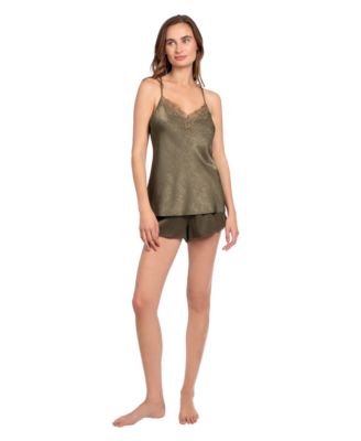 Linea Donatella - Women's 2-Piece Sleeveless Top and Shorts Set