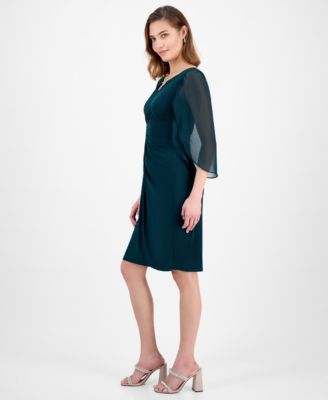Women's Cap Sleeve Pull-On Dress