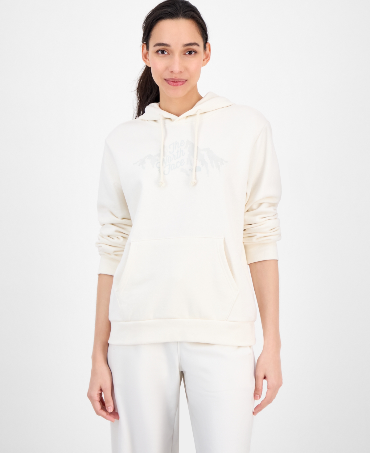 The North Face Women's Evolution Sparkle Hoodie In White