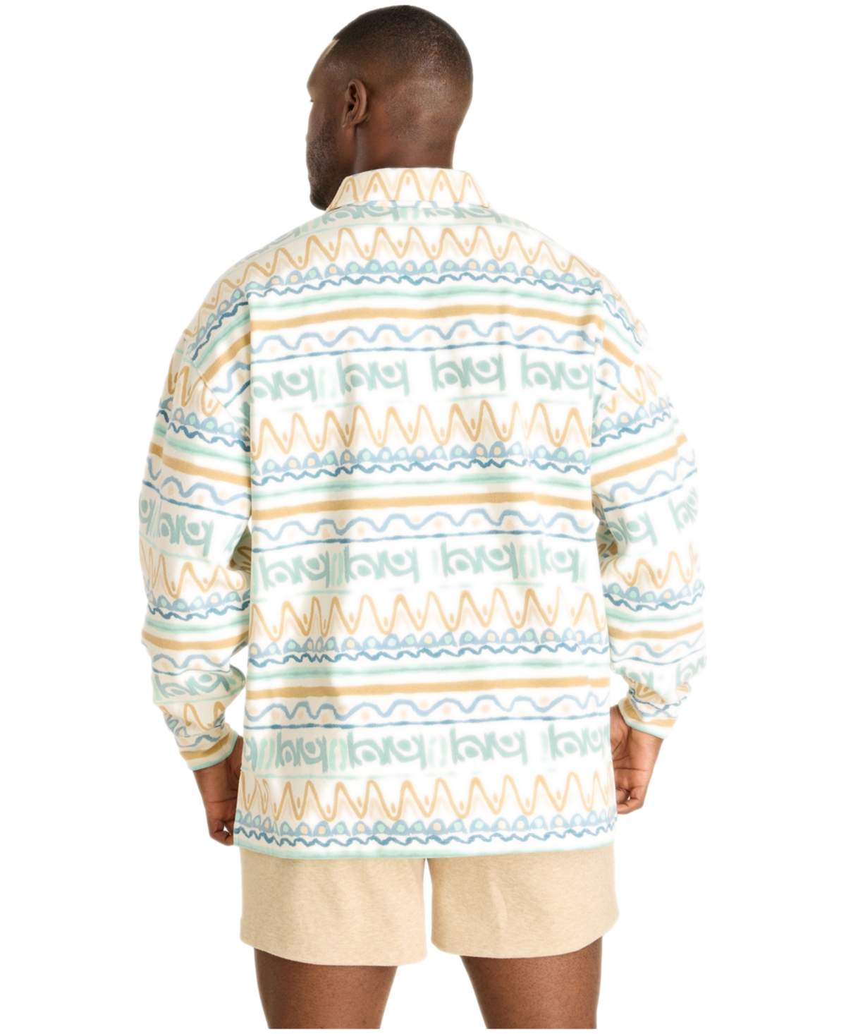 Chubbies Men's The Scribbler Cloud 10 Long-Sleeve Sweatshirt
