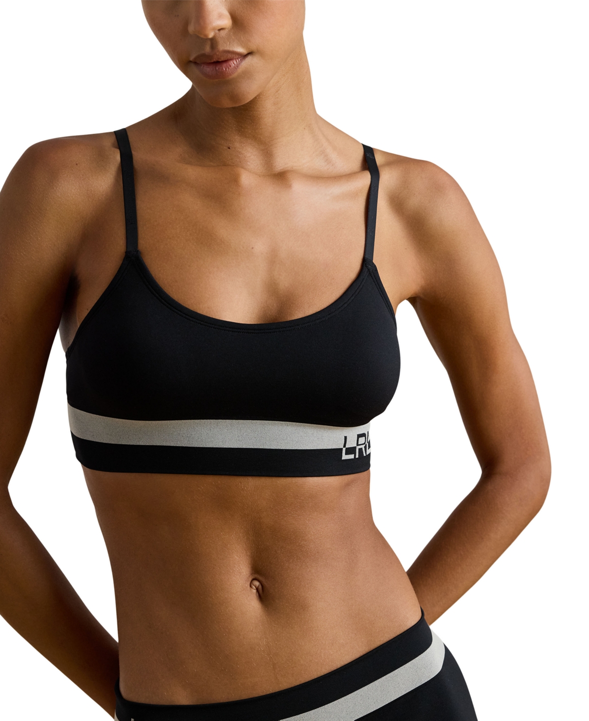 Lauren Ralph Scoop Neck Bralette