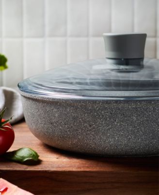 Parma Plus Ceramic Nonstick 2.6-Quart Saut&eacute; Pan with Lid