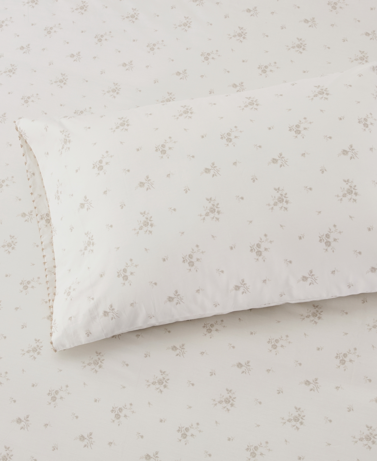 Sunham Callie Floral 200-thread Count Cotton 4-pc. Sheet Set, Full In Brown