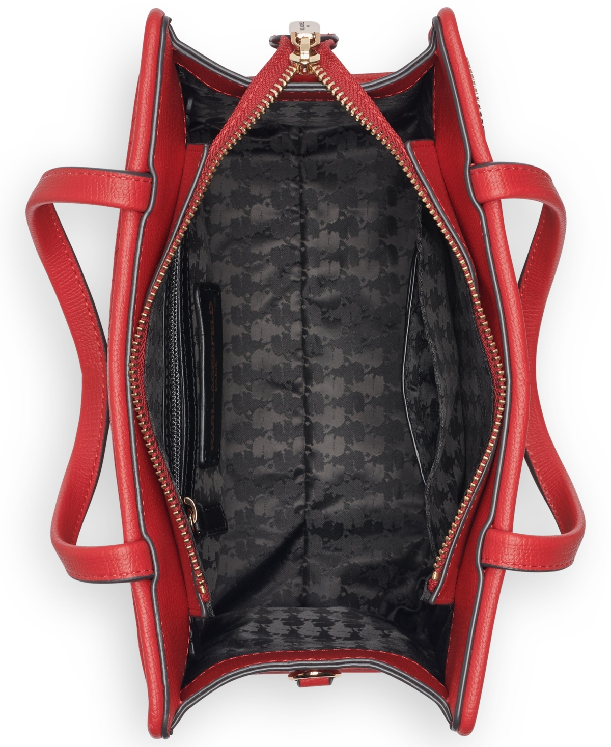 Karl Lagerfeld Maybelle Satchel Bag In Red