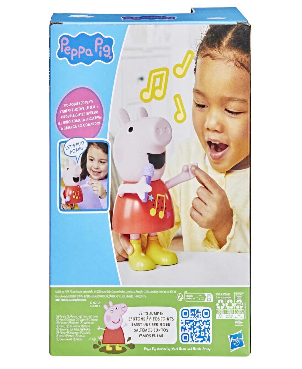 Peppa Pig Talk And Sing Peppa Doll In Pink