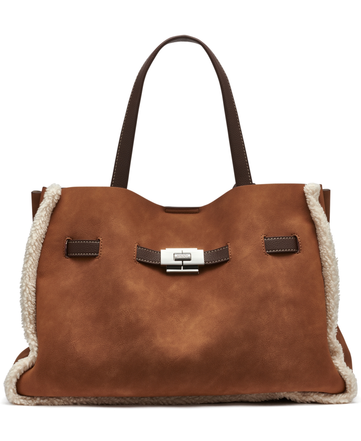 Dkny Women's Bryar Large Satchel Bag In Brown