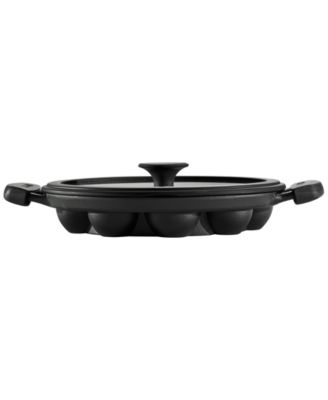 Utsava Pre-Seasoned Cast Iron Paniyarakkal with Lid