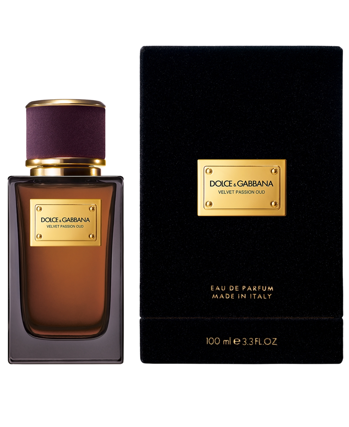 Dolce & Gabbana Velvet Passion Oud Perfume, 3.3 oz In Transparent