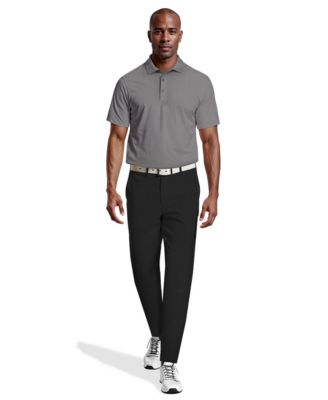 Men's Airflux Solid Mesh Short Sleeve Golf Polo Shirt