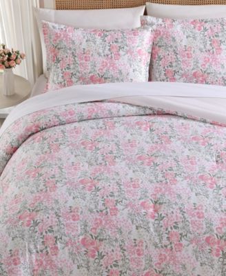 Heather Garden 3-Pc. Comforter Set, King