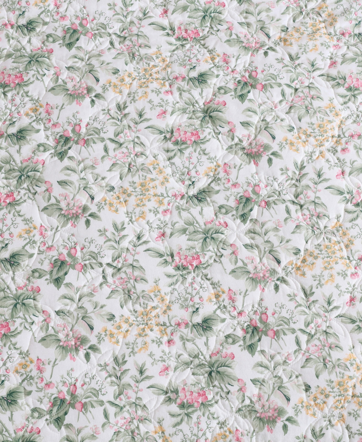 Laura Ashley Bramble Floral Cotton 2-pc. Quilt Set, Twin