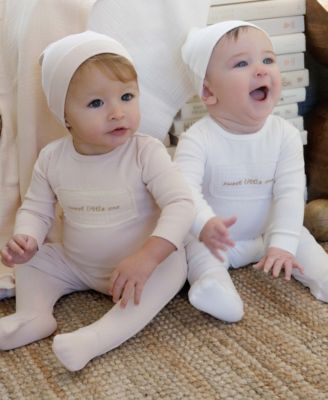 Baby Sweet Little One Muslin Footie