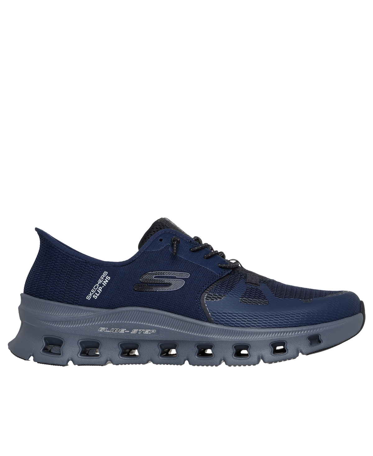 Skechers Men's Slip-ins: Glide-step Pro Memory Foam Casual Walking Sneakers From Finish Line In Blue
